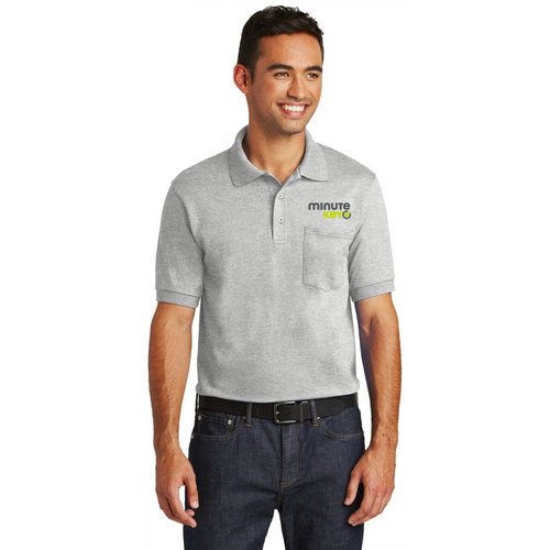 Port & Company Core Blend Jersey Knit Pocket Polo image thumbnail