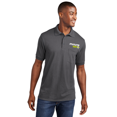 Port & Company Core Blend Jersey Knit Pocket Polo image thumbnail