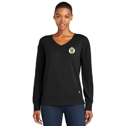 OGIO Ladies Luuma Flex Long Sleeve V-Neck  image thumbnail