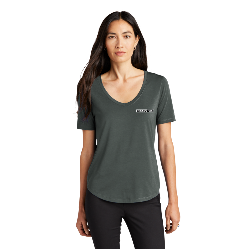 MERCER+METTLE Women's Stretch Jersey Relaxed Scoop  primary image