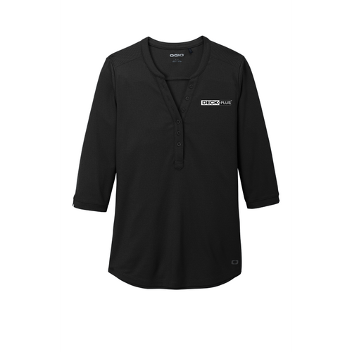 OGIO Ladies Jewel Henley  image thumbnail