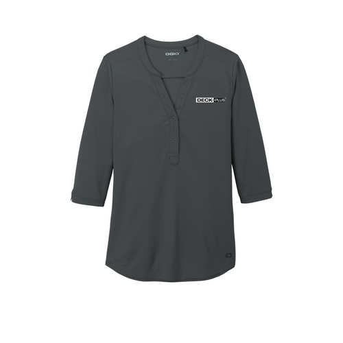 OGIO Ladies Jewel Henley  image thumbnail