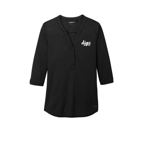 OGIO Ladies Jewel Henley  image thumbnail