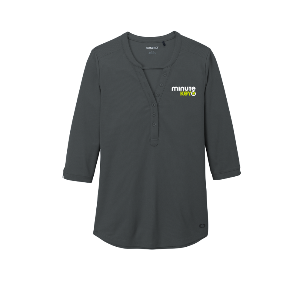OGIO Ladies Jewel Henley  primary image