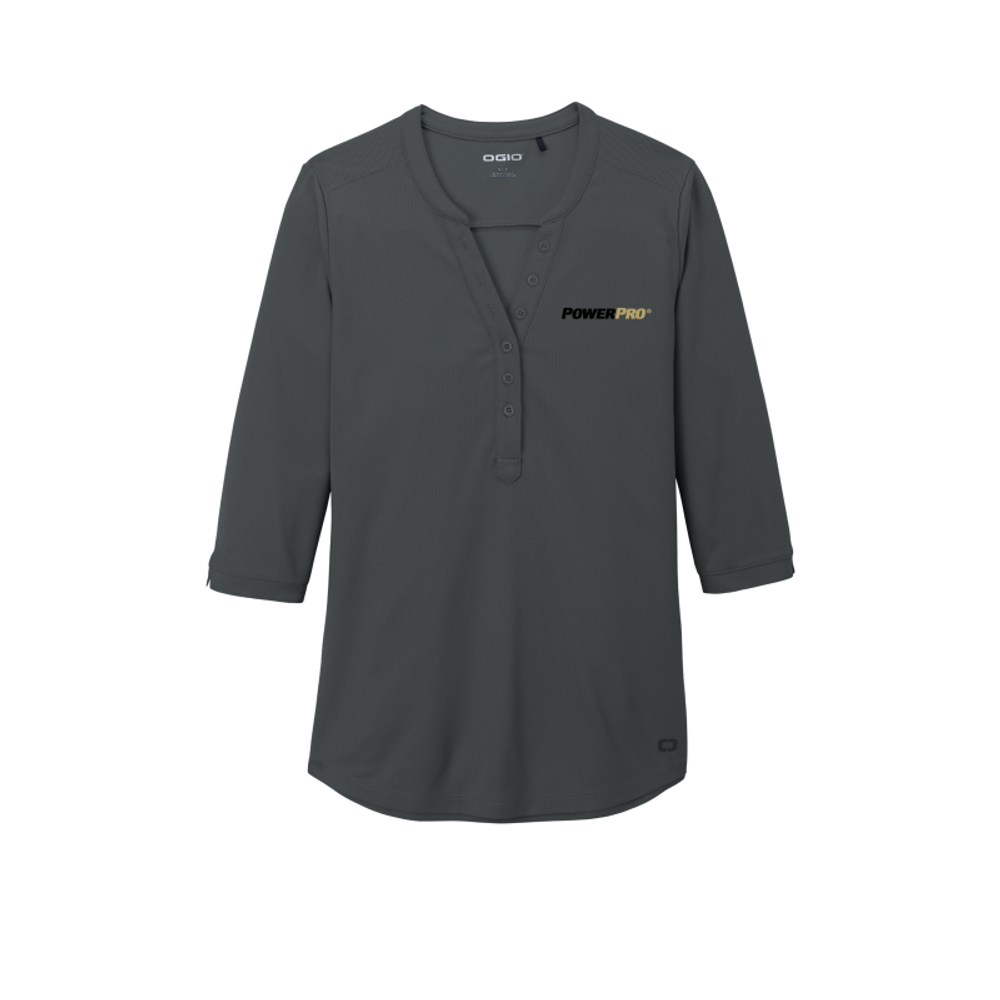 OGIO Ladies Jewel Henley  primary image