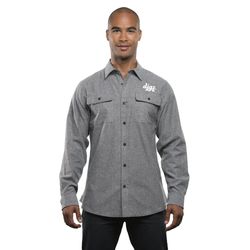 Image of Solid Long Sleeve Flannel Shirt