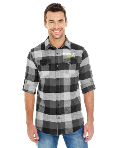 Men's Plaid Flannel Shirt  image thumbnail