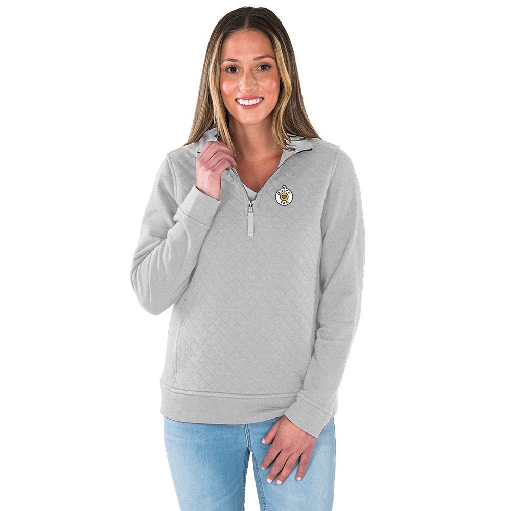Women's Franconia Quilted Pullover  primary image