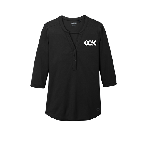 OGIO Ladies Jewel Henley  image thumbnail