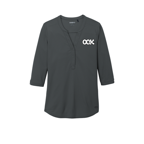 OGIO Ladies Jewel Henley  image thumbnail