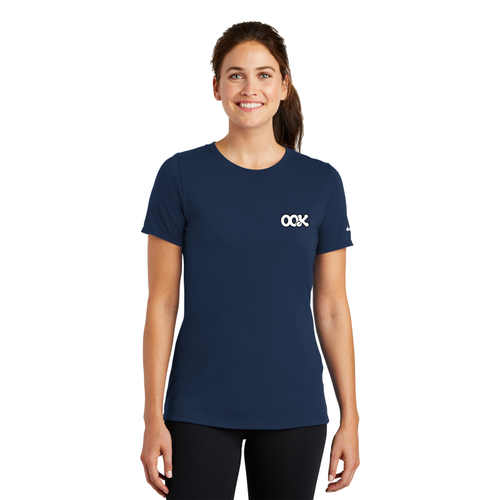 OOK_Nike Ladies Dri-FIT Cotton/Poly Scoop Neck Tee  image thumbnail