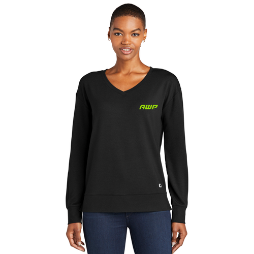 OGIO Ladies Luuma Flex Long Sleeve V-Neck   image thumbnail