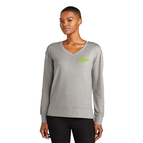 OGIO Ladies Luuma Flex Long Sleeve V-Neck   image thumbnail