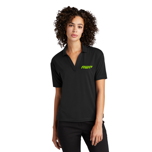 MERCER+METTLE Women's Stretch Jersey Polo   image thumbnail