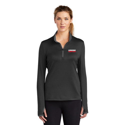 Nike Ladies Dri-FIT Stretch 1/2-Zip Cover-Up  image thumbnail