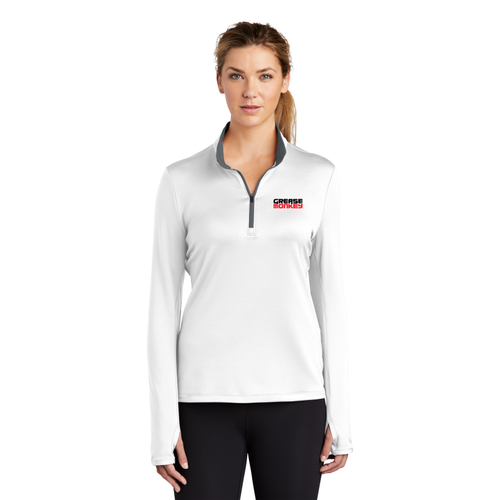 Nike Ladies Dri-FIT Stretch 1/2-Zip Cover-Up  image thumbnail
