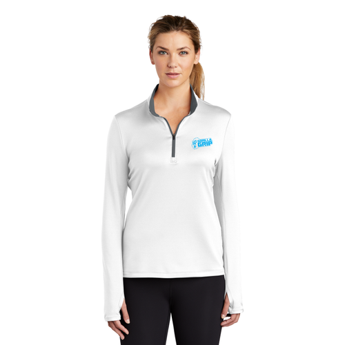 Nike Ladies Dri-FIT Stretch 1/2-Zip Cover-Up  image thumbnail