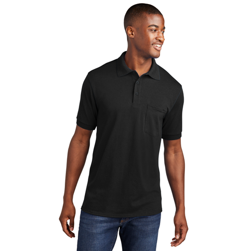 Port & Company Core Blend Jersey Knit Pocket Polo image thumbnail
