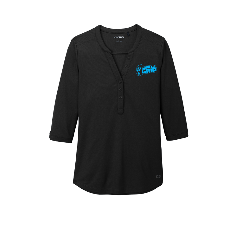 OGIO Ladies Jewel Henley  primary image