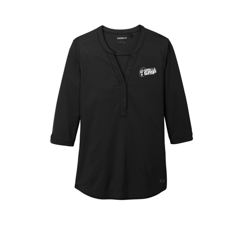 OGIO Ladies Jewel Henley  image thumbnail
