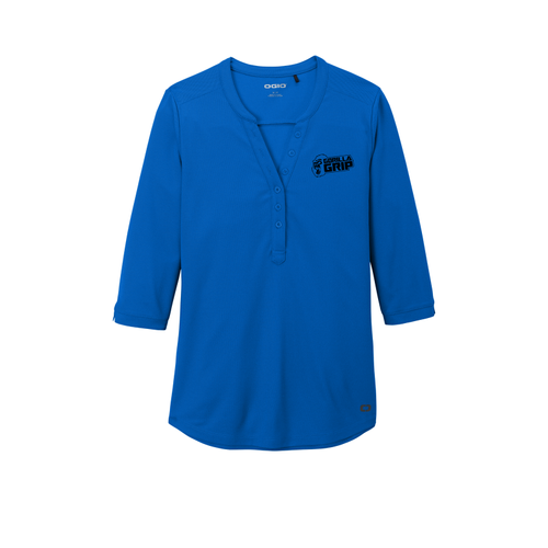 OGIO Ladies Jewel Henley  image thumbnail