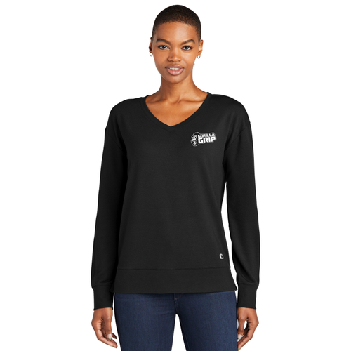 OGIO Ladies Luuma Flex Long Sleeve V-Neck   image thumbnail