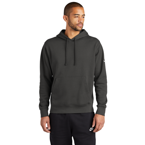 Nike Club Fleece Sleeve Swoosh Pullover Hoodie   image thumbnail