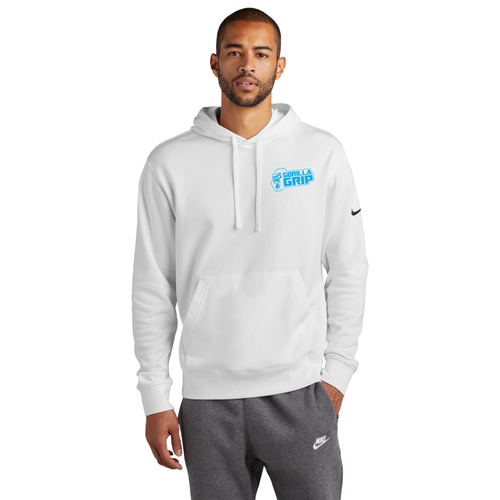 Nike Club Fleece Sleeve Swoosh Pullover Hoodie   image thumbnail