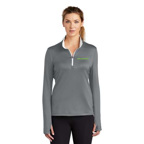 Nike Ladies Dri-FIT Stretch 1/2-Zip Cover-Up  image thumbnail