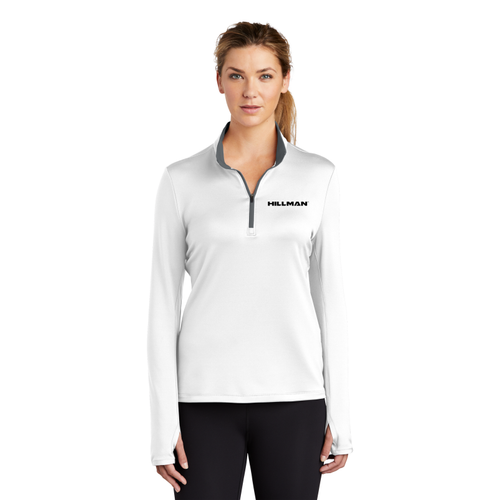 Nike Ladies Dri-FIT Stretch 1/2-Zip Cover-Up  image thumbnail