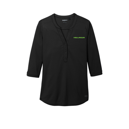 OGIO Ladies Jewel Henley image thumbnail