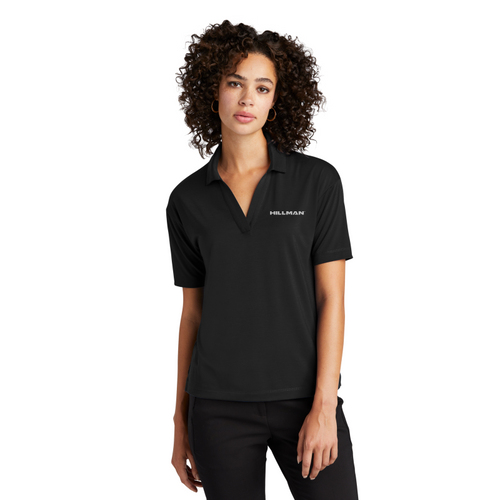 MERCER+METTLE Women's Stretch Jersey Polo  image thumbnail