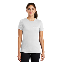 Image of Nike Ladies Dri-FIT Cotton/Poly Scoop Neck Tee