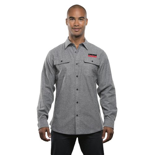 Solid Long Sleeve Flannel Shirt image thumbnail