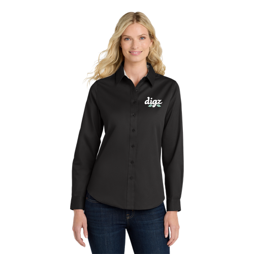 Port Authority Ladies Long Sleeve Easy Care Shirt.  image thumbnail
