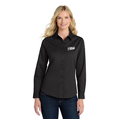 Port Authority Ladies Long Sleeve Easy Care Shirt.  image thumbnail