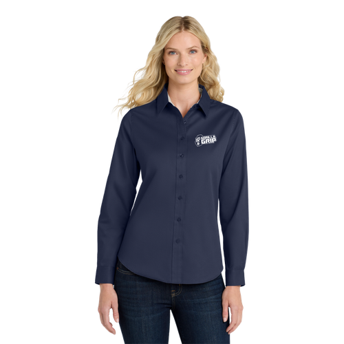 Port Authority Ladies Long Sleeve Easy Care Shirt.  image thumbnail