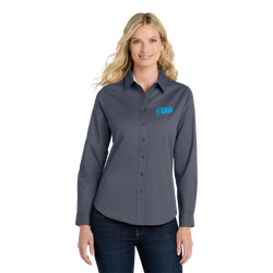 Image of Port Authority Ladies Long Sleeve Easy Care Shirt. 