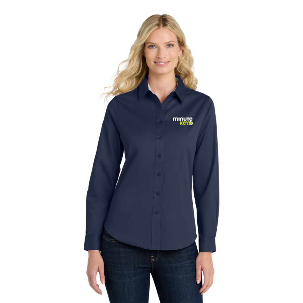 Port Authority Ladies Long Sleeve Easy Care Shirt.  primary image