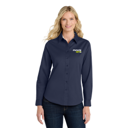 Image of Port Authority Ladies Long Sleeve Easy Care Shirt. 