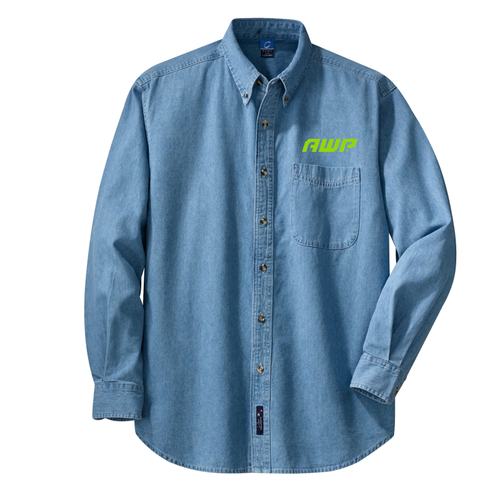 Port & Company - Long Sleeve Value Denim Shirt.   image thumbnail
