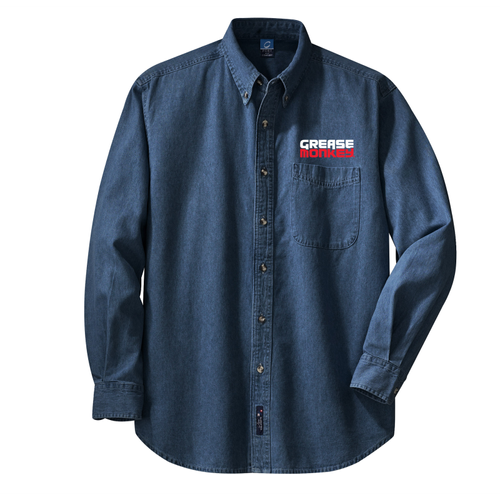 Port & Company - Long Sleeve Value Denim Shirt.  image thumbnail