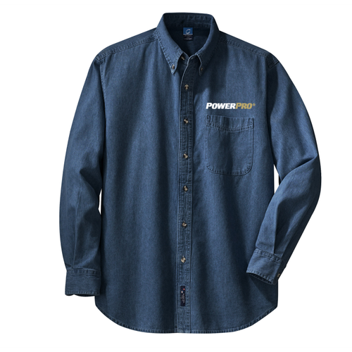 Port & Company - Long Sleeve Value Denim Shirt.   image thumbnail