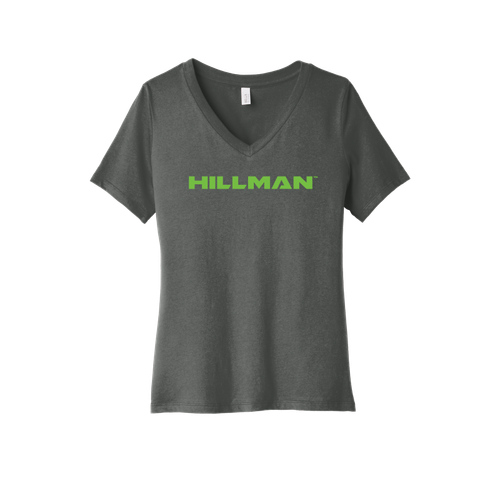BELLA+CANVAS Women's Relaxed Jersey Short Sleeve V-Neck Tee. image thumbnail