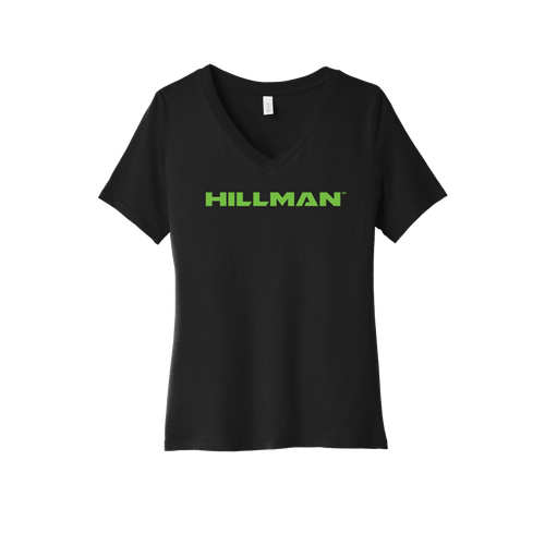 BELLA+CANVAS Women's Relaxed Jersey Short Sleeve V-Neck Tee. image thumbnail