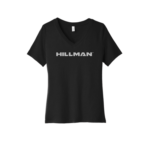 BELLA+CANVAS Women's Relaxed Jersey Short Sleeve V-Neck Tee. image thumbnail