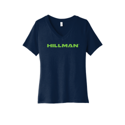 Image of BELLA+CANVAS Women's Relaxed Jersey Short Sleeve V-Neck Tee.