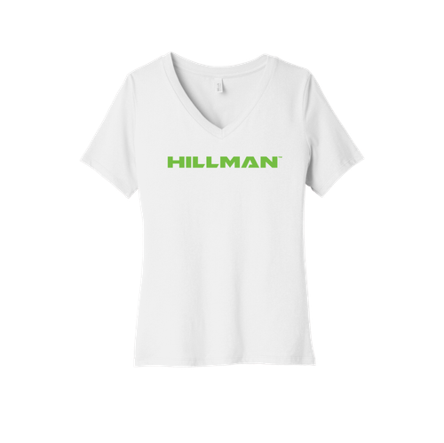 BELLA+CANVAS Women's Relaxed Jersey Short Sleeve V-Neck Tee. image thumbnail