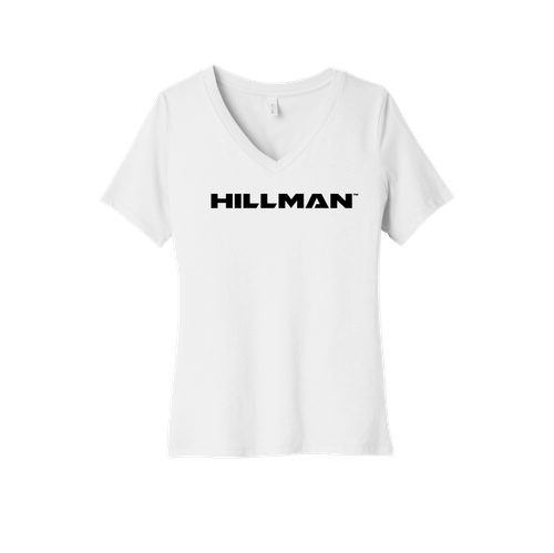 BELLA+CANVAS Women's Relaxed Jersey Short Sleeve V-Neck Tee. image thumbnail