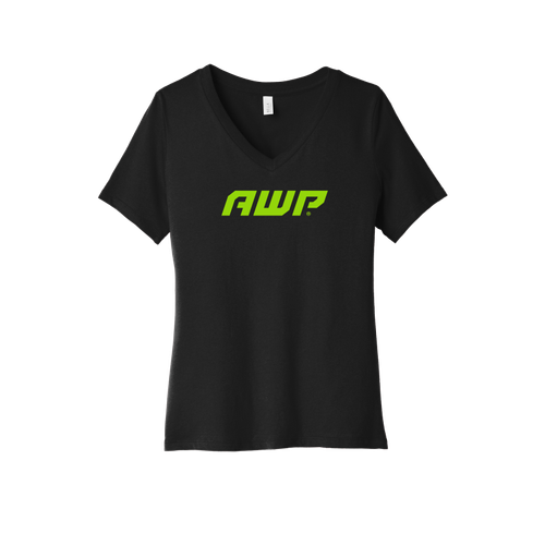 BELLA+CANVAS Women's Relaxed Jersey Short Sleeve V-Neck Tee. image thumbnail